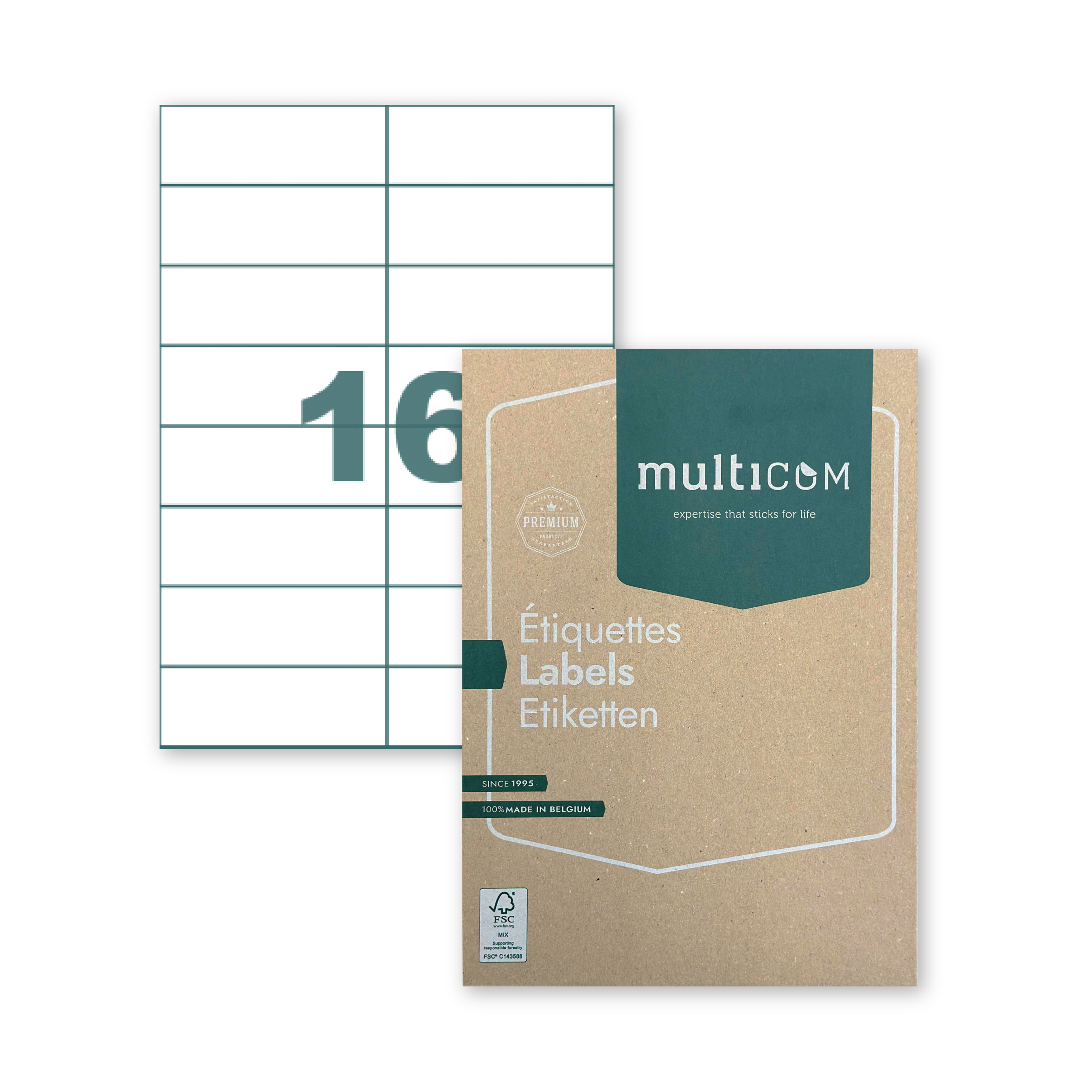 4000 Étiquettes D'Expédition Autoadhésives - 3,5 X 5 Pouces, 4 Par Feuille